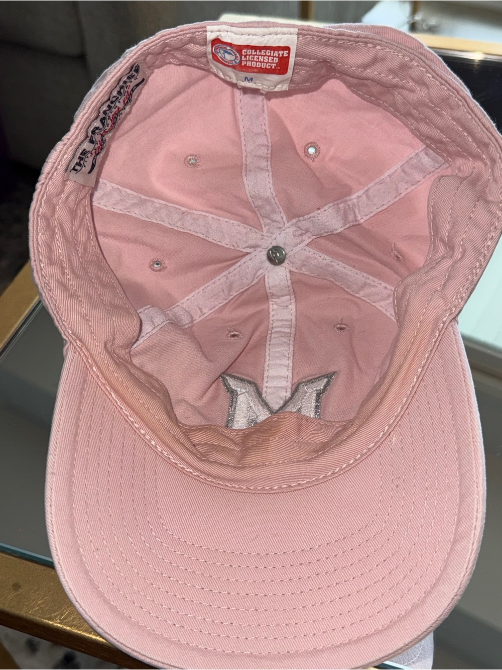 MIAMI UNIVERSITY Pink Baseball Cap - Picture 5 of 6